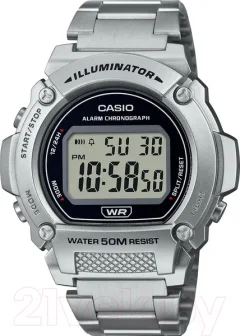 Часы наручные мужские Casio W-219HD-1A — фото 3