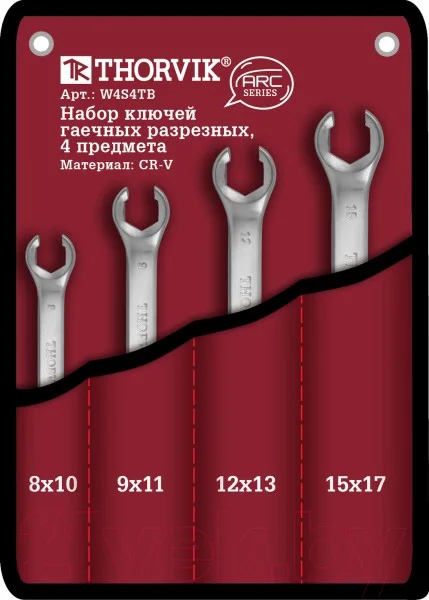 Набор ключей Thorvik W4S4TB