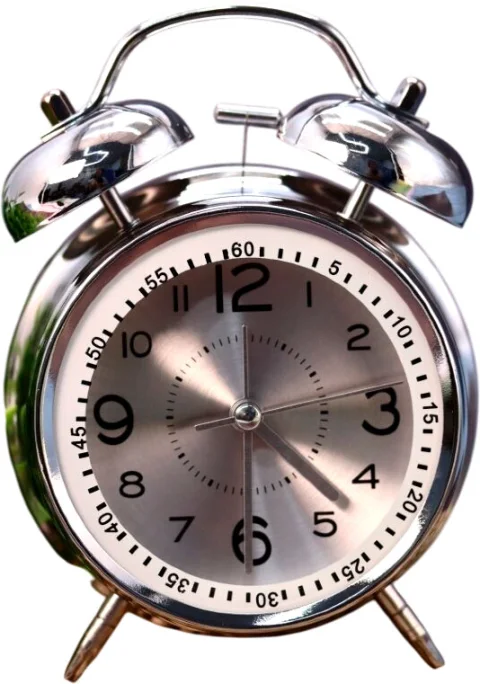 Настольные часы ILikeGift Wake up clock / 860-02 (серый)