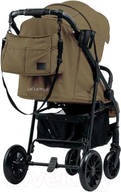 Детская прогулочная коляска Bubago Walker / BD202 (Khaki Beige) — фото 6