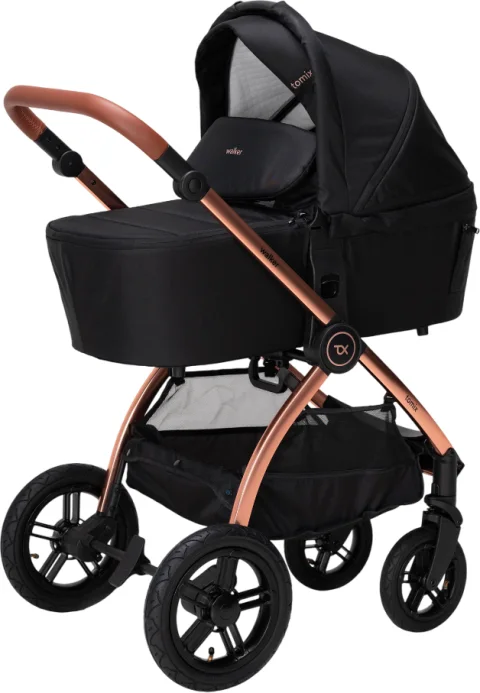 Детская универсальная коляска Tomix Walker Lux 2 в 1 / BD101BLUX (Black/Rose Gold)
