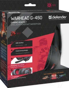 Наушники-гарнитура Defender Warhead G-450 / 64146 — фото 9
