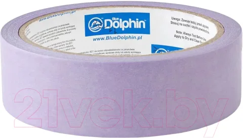 Лента малярная Blue Dolphin Washi для деликатных работ WDT_56719 (0.029x25м, фиолетовый)