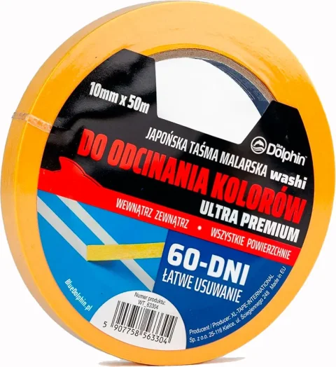 Лента малярная Blue Dolphin Washi WT_63304 (0.01x50м)