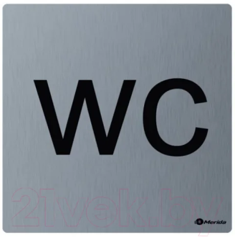 Информационная табличка Merida WC GSM012