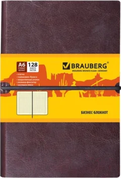Записная книжка Brauberg Western / 125241 (коричневый) — фото 7