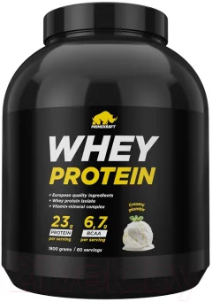 Протеин Prime Kraft Whey Сливочный пломбир (1800г, банка) — фото 1