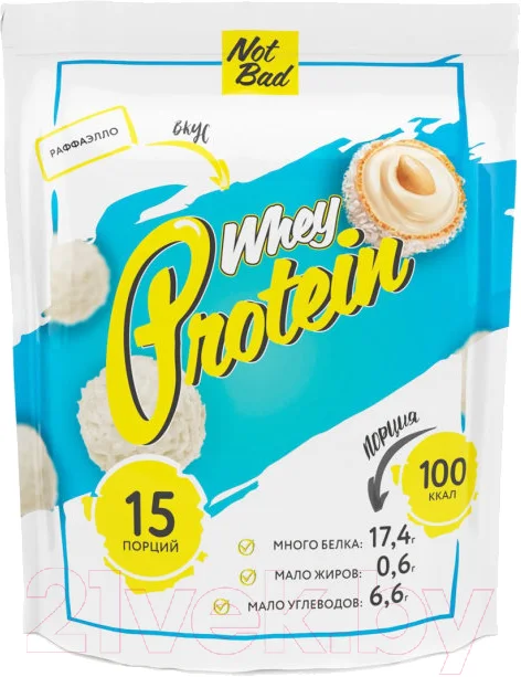 Протеин NotBad Whey Protein (450г, рафаэлло)