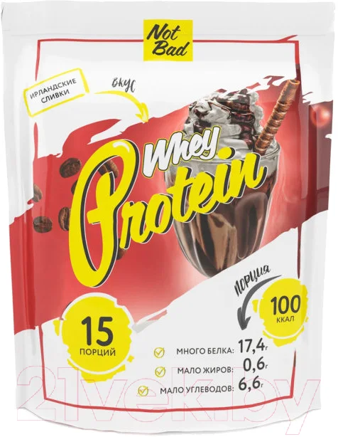 Протеин NotBad Whey Protein (450г, ирландские сливки)