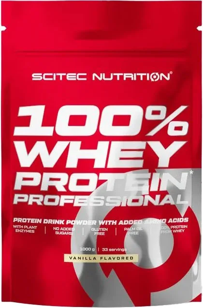 Протеин Scitec Nutrition Whey Protein Prof (1000г, ваниль)