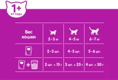 Влажный корм для кошек Whiskas Рагу с курицей (75г) — фото 9