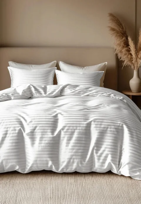 Комплект постельного белья ВАСИЛИСА Евро White