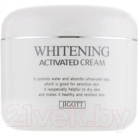 Крем для лица Jigott Whitening Activated Cream (100мл)