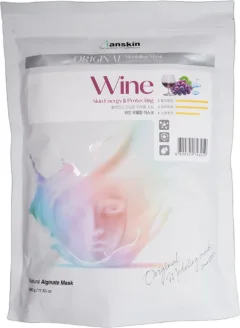 Маска для лица альгинатная Anskin Wine Modeling Mask (500г) — фото 1