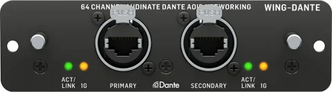 Модуль расширения для микшерного пульта Behringer Wing-Dante