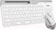 Комплект клавиатура и мышь A4Tech Wireless Desktop Fstyler FB2535C (Icy White) — фото 6