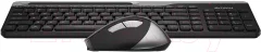 Комплект клавиатура и мышь A4Tech Wireless Desktop Fstyler FB2535C (Smoky Grey) — фото 3