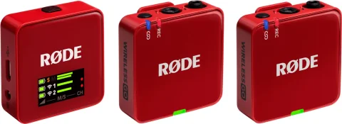 Радиосистема микрофонная Rode Wireless GO III Red
