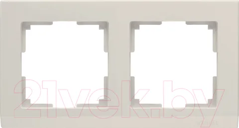 Рамка для выключателей и розеток Werkel WL04-Frame-02 / a028942 (слоновая кость)