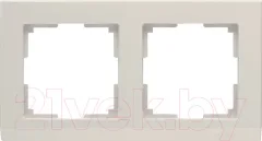 Рамка для выключателей и розеток Werkel WL04-Frame-02 / a028942 (слоновая кость) — фото 3