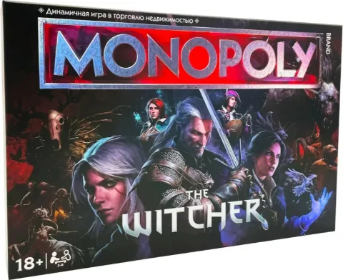 Настольная игра Hasbro Монополия. Ведьмак / WM04623