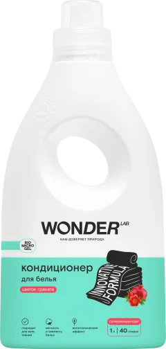 Кондиционер для белья Wonder LAB Цветок граната (1л) — фото 1