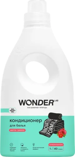 Кондиционер для белья Wonder LAB Цветок граната (1л) — фото 3