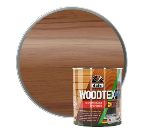 Пропитка для дерева Dufa Wood Tex (900мл, махагон)