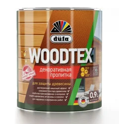 Пропитка для дерева Dufa Wood Tex (900мл, серый) — фото 2
