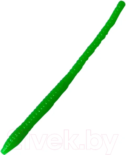 Мягкая приманка Trout Bait Worm 65 Сыр Col.04 (Green)