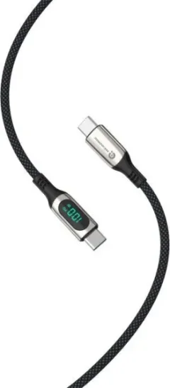 Зарядный кабель Atomic Wow100 Usb-C - Usb-C Pd 100w 30.392 (1.5м, серебристый) — фото 2
