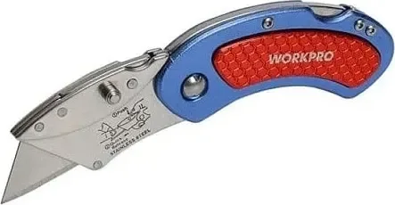 Нож строительный Workpro WP211005