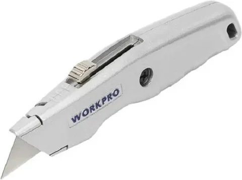 Нож строительный Workpro WP213006