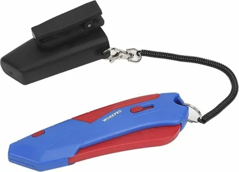 Нож строительный Workpro WP213010