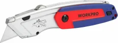 Нож строительный Workpro WP213016 — фото 1