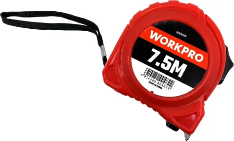 Рулетка Workpro WP261004 (7.5м)
