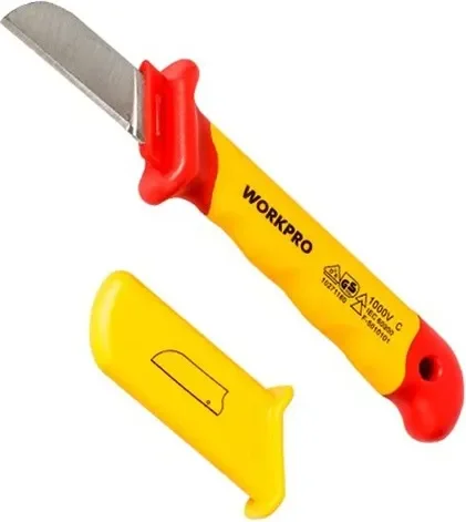 Нож электромонтажный Workpro WP344004