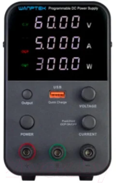 Лабораторный блок питания Wanptek WPS605H для подключения и тестирования устройств — фото 2