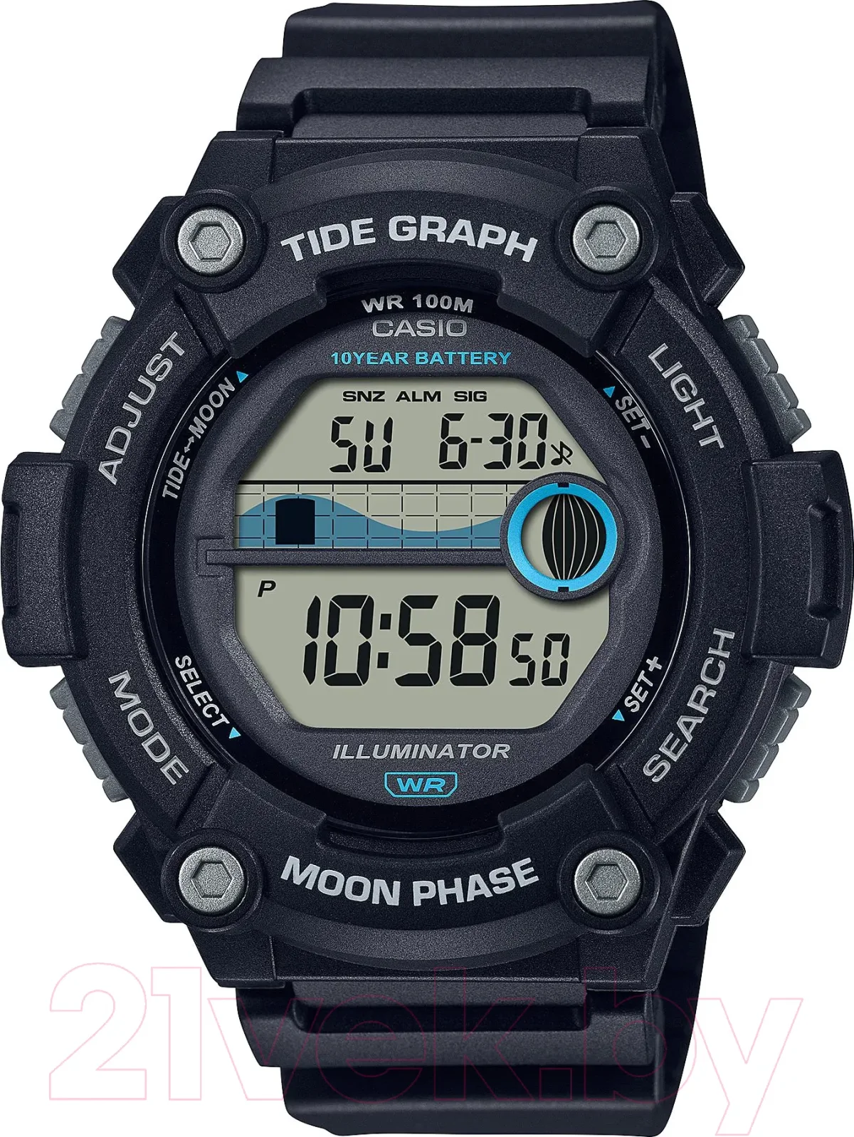 Часы наручные мужские Casio WS-1300H-1A