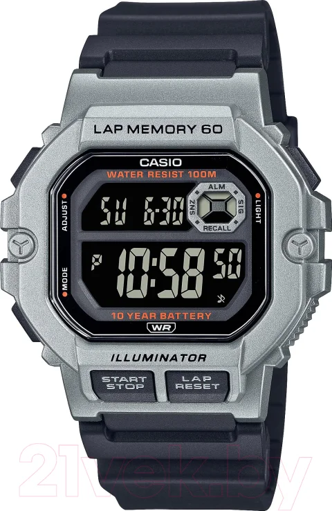 Часы наручные мужские Casio WS-1400H-1B