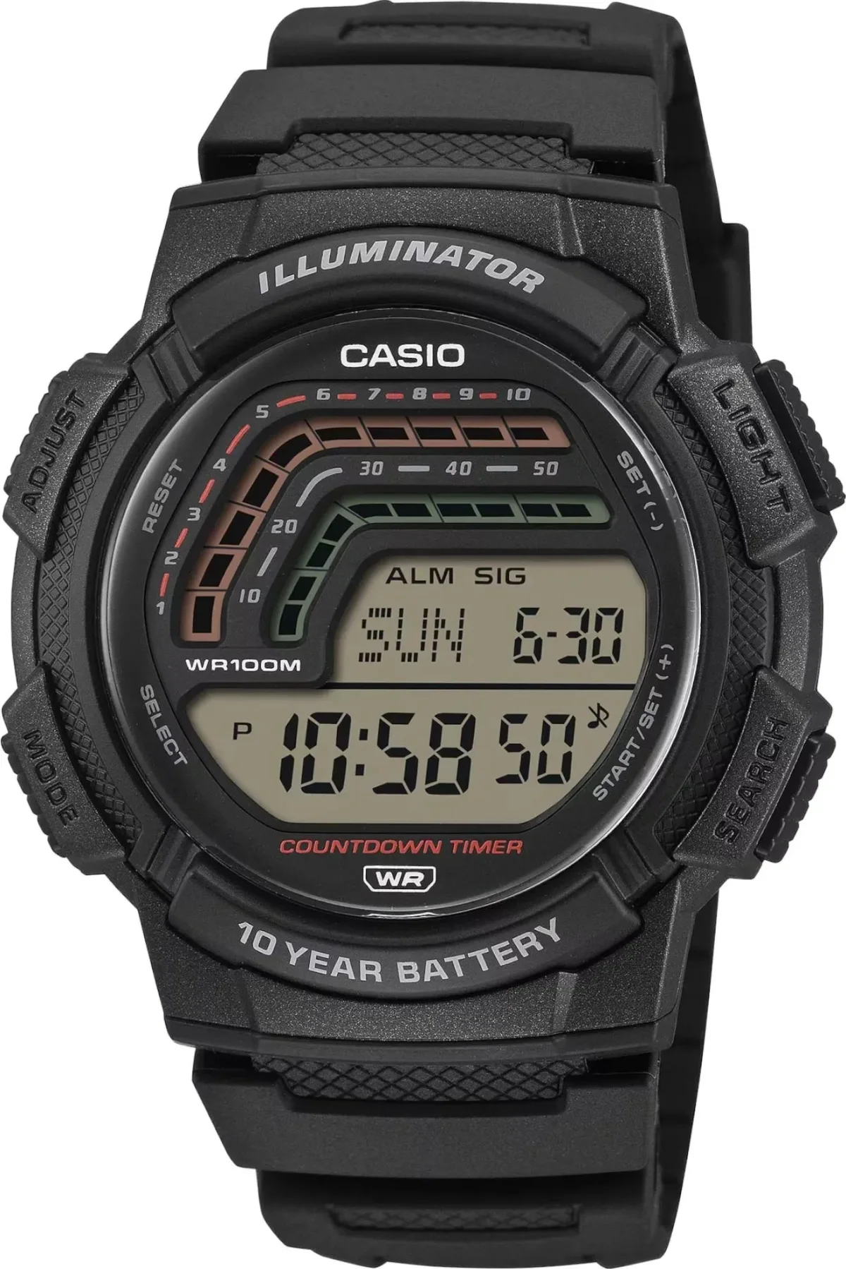 Часы наручные мужские Casio WS-1800-1A