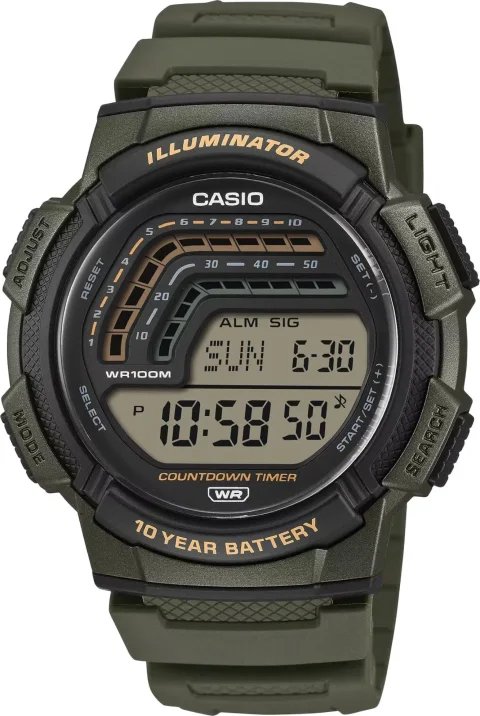 Часы наручные мужские Casio WS-1800-3A