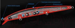 Воблер Bearking X-120F J — фото 5