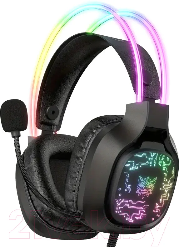 Наушники-гарнитура Onikuma X22 Black Phantom