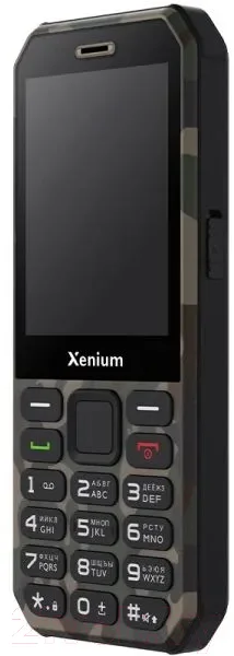 Мобильный телефон Xenium X300 / CTX300GC/00 (зеленый камуфляж) — фото 1