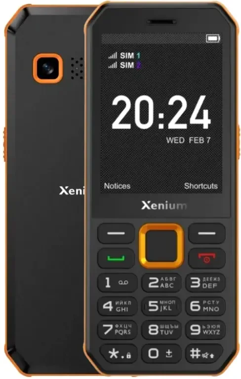 Мобильный телефон Xenium X300 / CTX300OB/00 (оранжевый/черный)