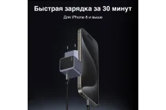 Адаптер питания сетевой Ugreen X503 / 35041 (серый космос) — фото 8