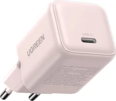 Адаптер питания сетевой Ugreen X512-55556 (розовый) — фото 9