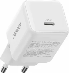 Зарядное устройство сетевое Ugreen X513 / 65013 (белый) — фото 3