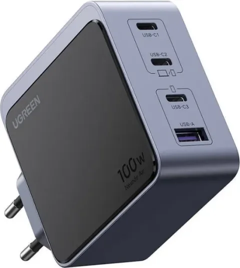 Адаптер питания сетевой Ugreen X565 Nexode S / 35043 (серый)